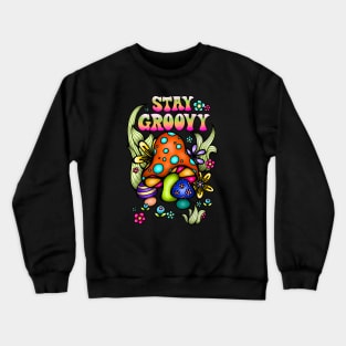 Stay Groovy Crewneck Sweatshirt